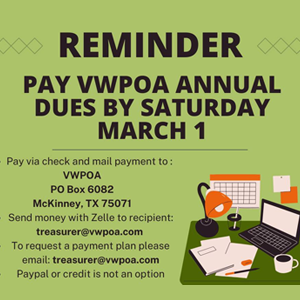 2025-poa-annual-dues